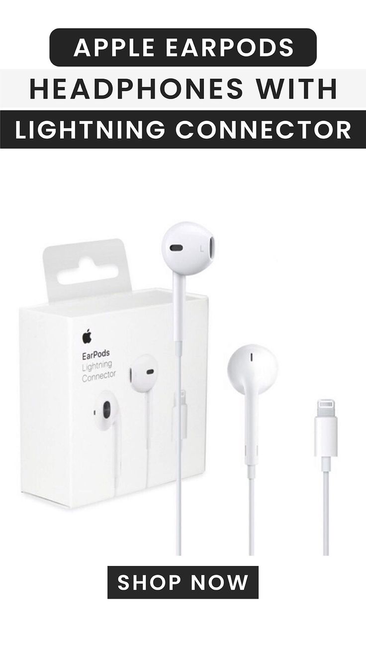 Original iPhone Compatible Wired EarPods with Lightning Connector