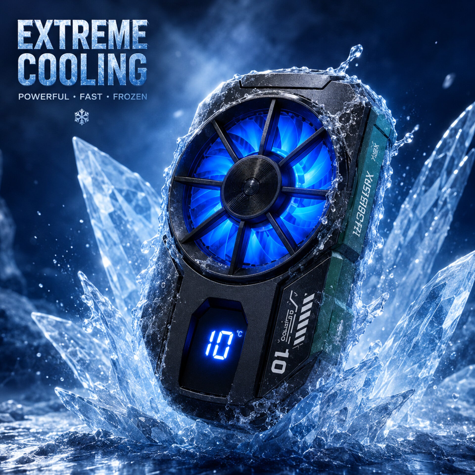 Type-C Mobile Gaming Cooling Fan – Fast Cooling | Low Noise | Plug & Play | Anti-Overheating Phone Cooler 🔥