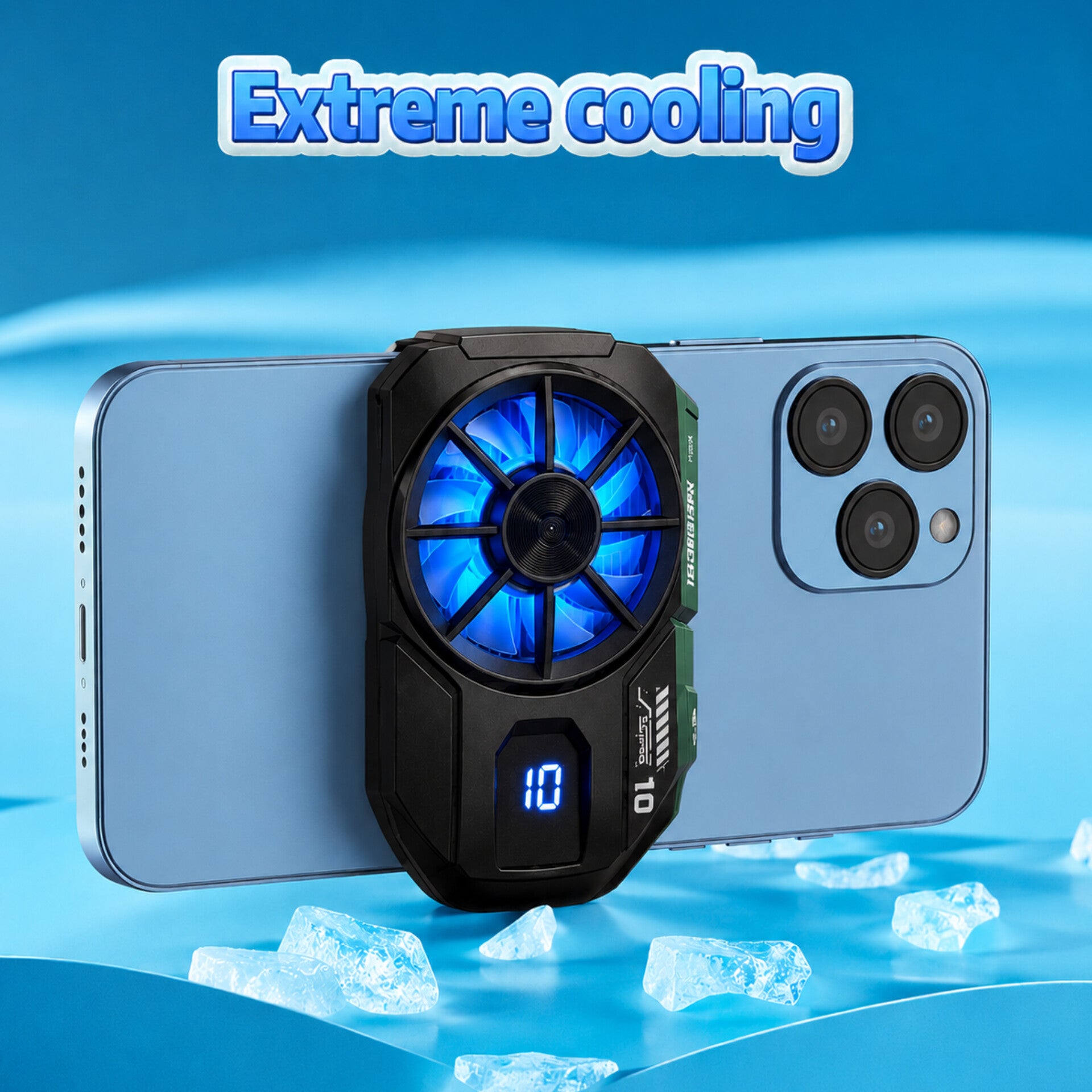 Type-C Mobile Gaming Cooling Fan – Fast Cooling | Low Noise | Plug & Play | Anti-Overheating Phone Cooler 🔥